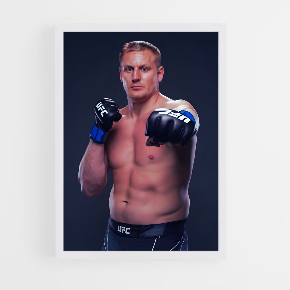 Poster Sergei pavlovich boxer – affiche MMA (vue 3)